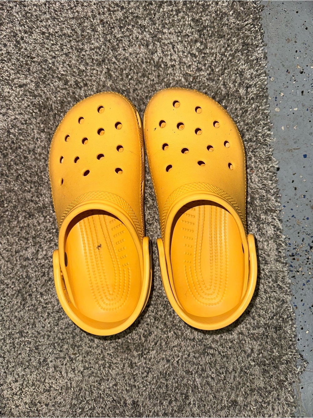 CROCS Classic Clog Sandals in Yellow